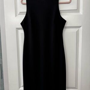 Express Black Midi Dress